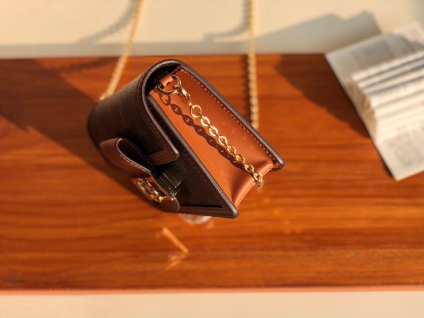 Louis Vuitton Monogram Dauphine Handbag - Brown - Image 3