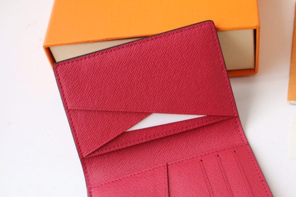 Louis Vuitton Taigarama Collection Wallet - Red - Image 2