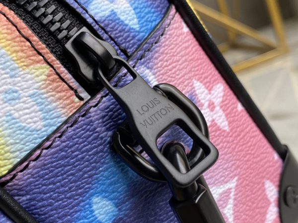 Louis Vuitton MINI SOFT TRUNK Aurora Box Handbag - Image 2