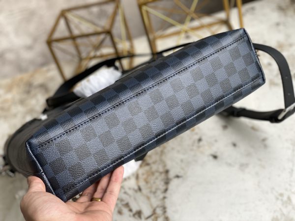 Louis Vuitton Grid Briefcase Bag for Men - Black - Image 3