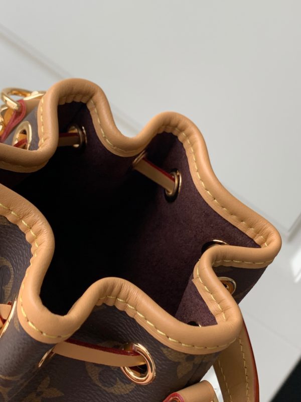 Louis Vuitton Nano Noé Handbag - Brown - Image 2