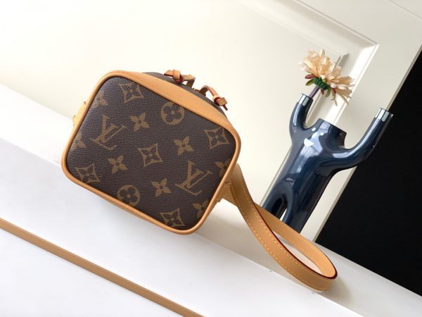 Louis Vuitton Nano Noé Handbag - Brown - Image 4