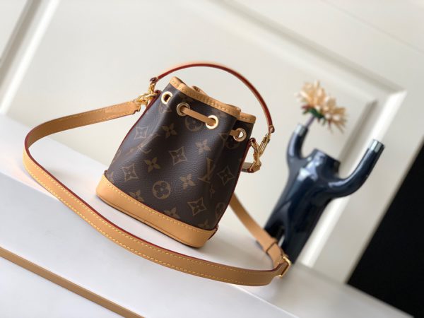Louis Vuitton Nano Noé Handbag - Brown - Image 5