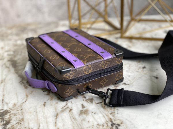 Louis Vuitton HANDLE SOFT TRUNK Men's Messenger Bag - Purple - Image 5