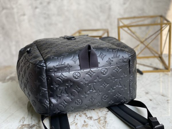Louis Vuitton Embossed Discovery Backpack - Black - Image 3