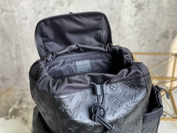 Louis Vuitton Embossed Discovery Backpack - Black - Image 2