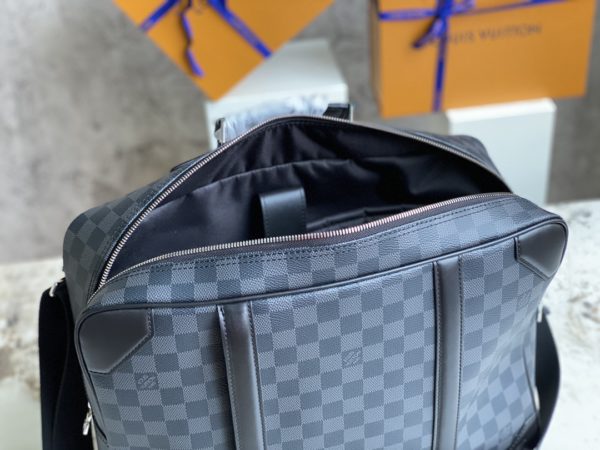 Louis Vuitton Grid Briefcase Backpack - Black - Image 2