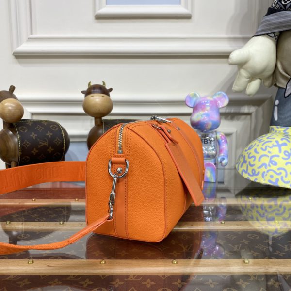 Louis Vuitton Men's Keepal City Handbag - Orange - Image 4