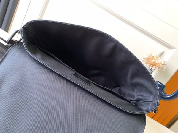 Louis Vuitton Monogram Eclipse Saumur Messenger Bag - Image 2