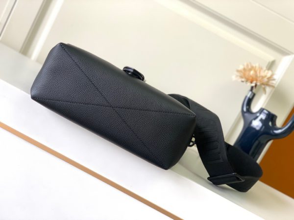 Louis Vuitton Monogram Eclipse Saumur Messenger Bag - Image 3
