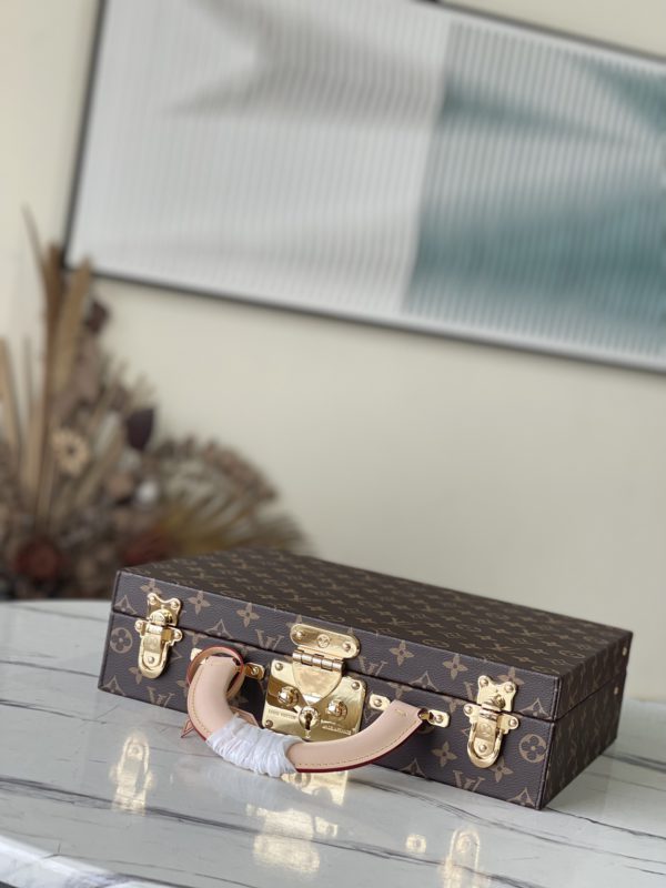 Louis Vuitton Monogram Jewelry Case - Red - Image 4