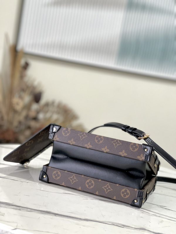 Louis Vuitton Monogram Canvas Petite Malle V Top-Handle Bag - Image 4