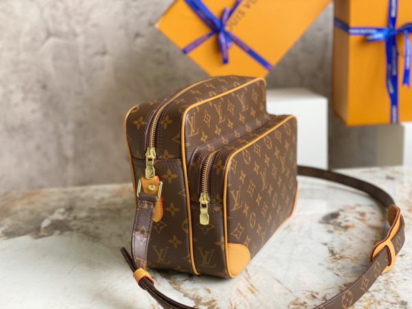 Louis Vuitton Nile Nile Satchel LV Double Layer Camera Bag - Image 4