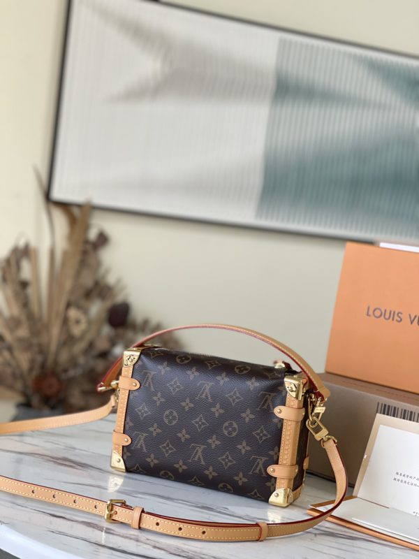 Louis Vuitton Monogram Canvas Side Trunk Bag - Image 5