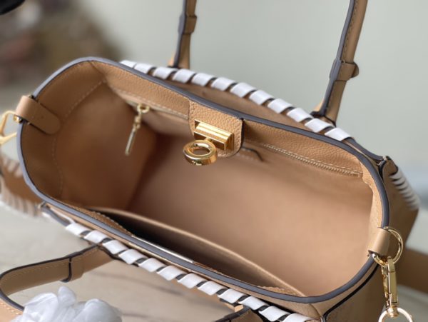 Louis Vuitton On My Side Small Handbag - Apricot - Image 2