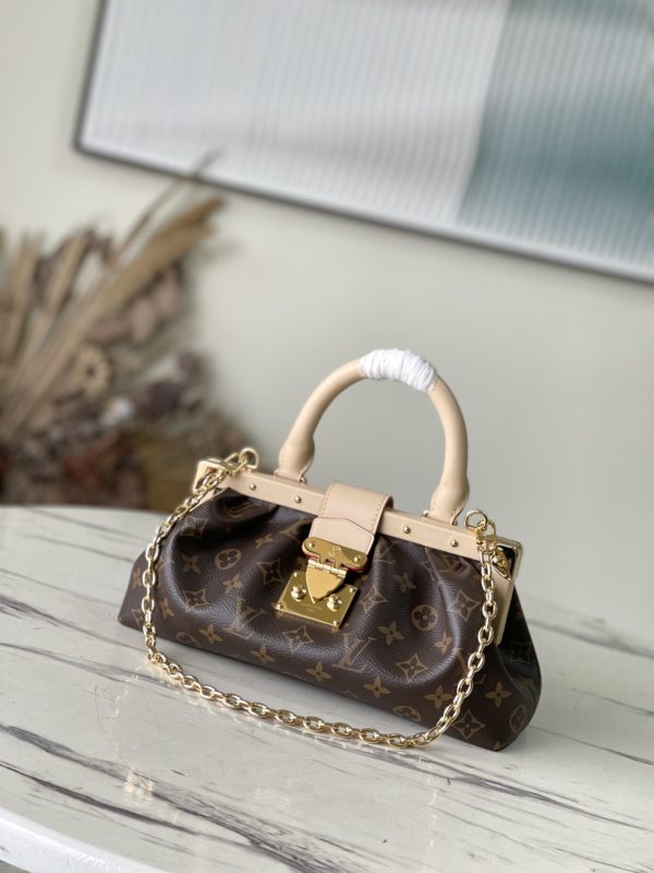 Louis Vuitton Monogram Clutch Handbag