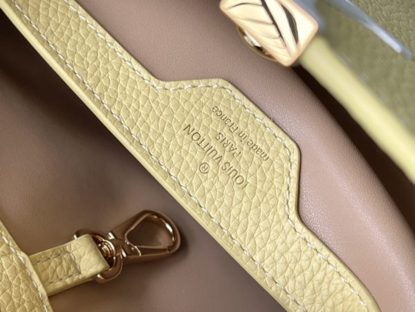 Louis Vuitton Capucines Medium Handbag – Yellow - Image 5