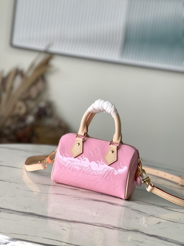 Louis Vuitton Nano Speedy Handbag