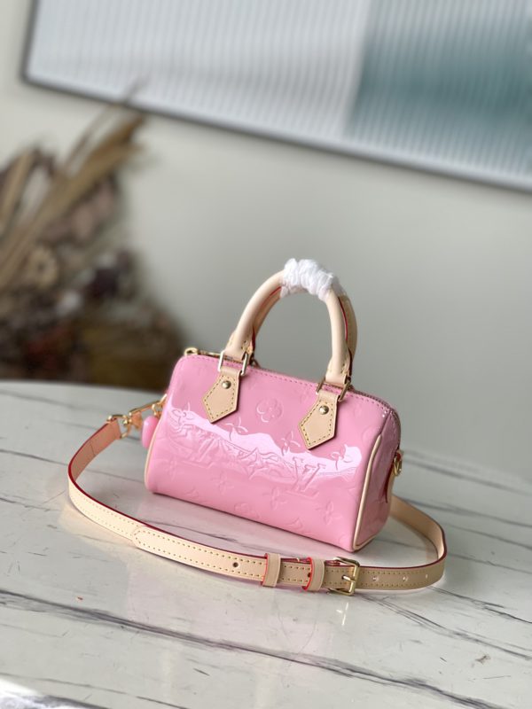 Louis Vuitton Nano Speedy Handbag - Image 6