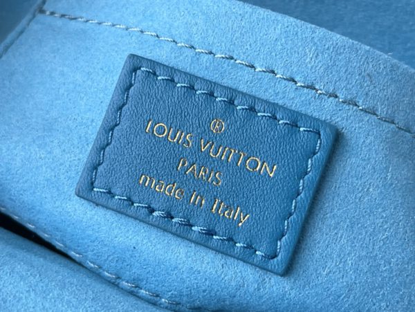 Louis Vuitton Monogram Clutch Bag - Blue - Image 7