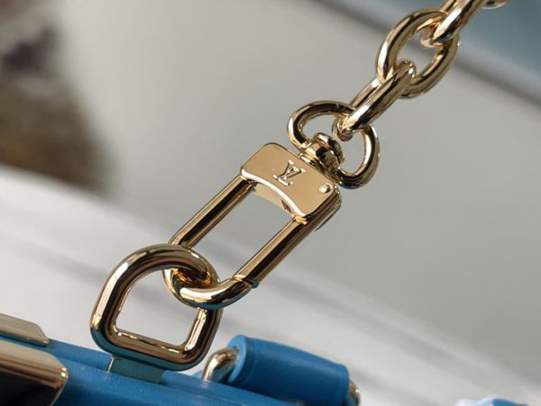 Louis Vuitton Monogram Clutch Bag - Blue - Image 8