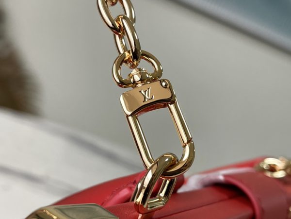 Louis Vuitton Monogram Clutch Bag - Red - Image 6