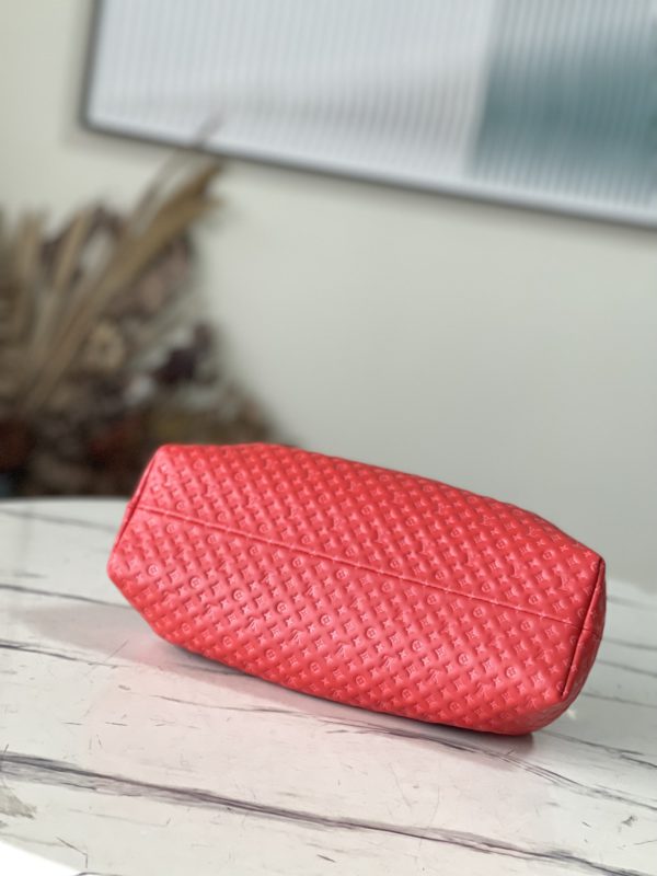 Louis Vuitton Monogram Clutch Bag - Red - Image 9