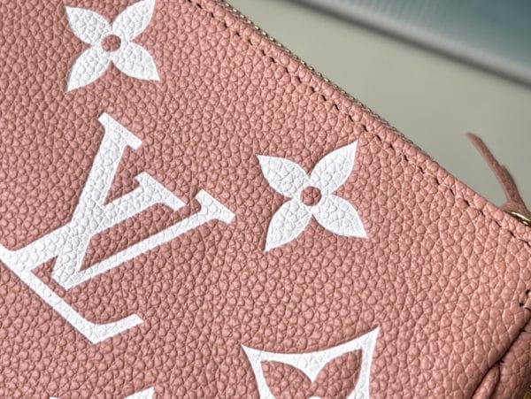 Louis Vuitton Monogram Empreinte Leather Bag - Pink - Image 5