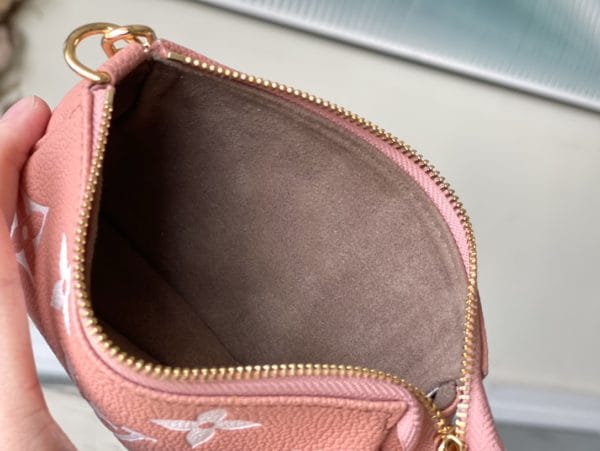Louis Vuitton Monogram Empreinte Leather Bag - Pink - Image 8