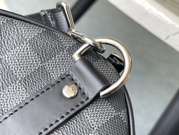 Louis Vuitton KEEPALL BANDOULIÈRE 50 Travel Bag - Black - Image 4