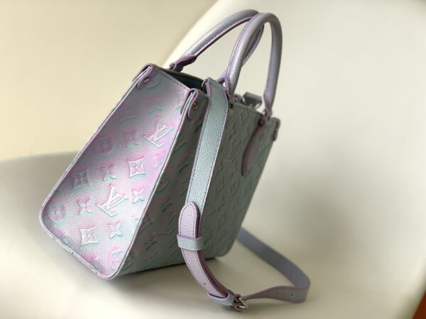 Louis Vuitton OnTheGo Small Tote Bag – Gradiant Purple - Image 5