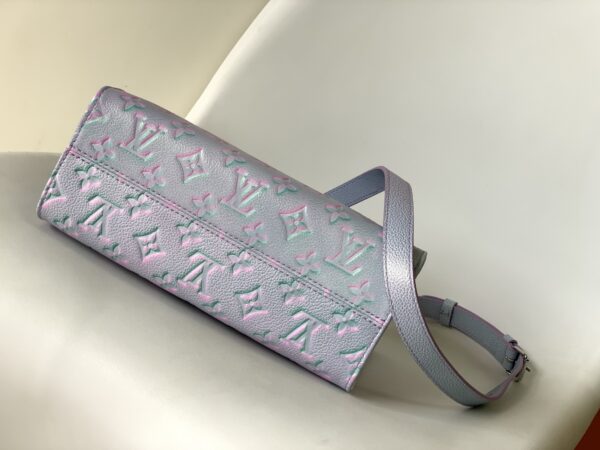 Louis Vuitton OnTheGo Small Tote Bag – Gradiant Purple - Image 4