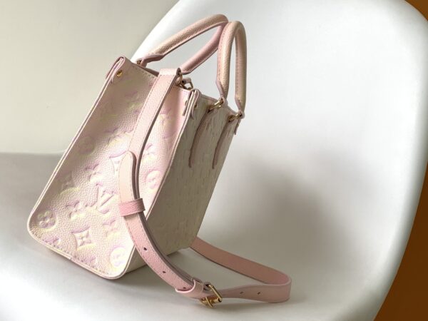 Louis Vuitton OnTheGo Small Tote Bag – Gradiant Pink - Image 3