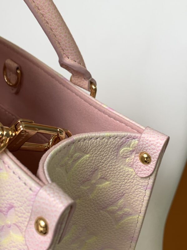 Louis Vuitton OnTheGo Small Tote Bag – Gradiant Pink - Image 4