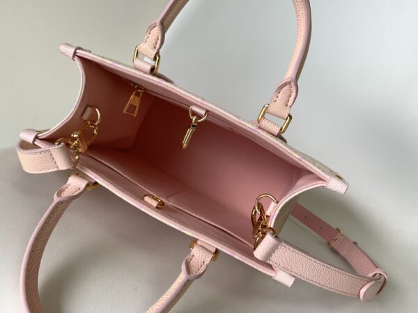 Louis Vuitton OnTheGo Small Tote Bag – Gradiant Pink - Image 5