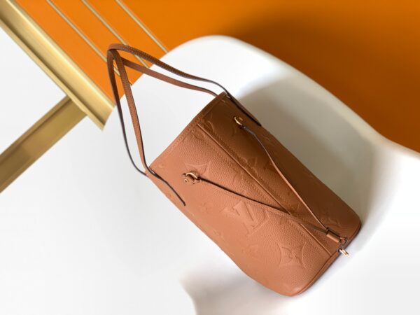 Louis Vuitton Neverfull Medium Shopping Bag – Brown - Image 5