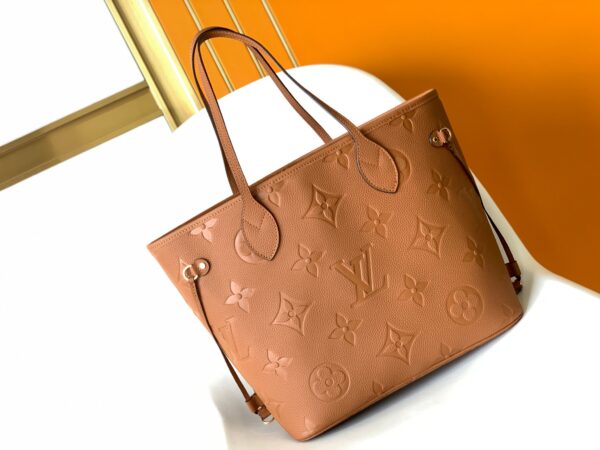 Louis Vuitton Neverfull Medium Shopping Bag – Brown - Image 4