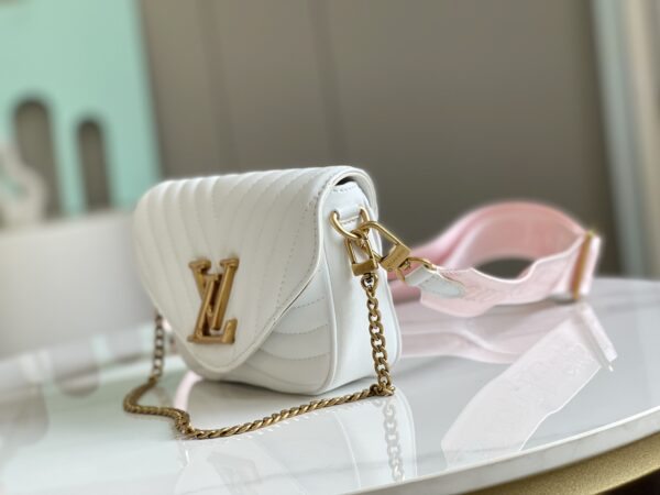 Louis Vuitton New Wave Small HandBag - White - Image 5