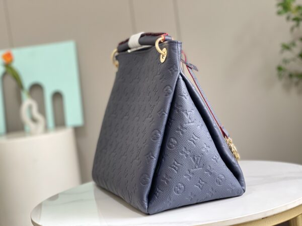 Louis Vuitton Monogram Empreinte Artsy MM Handbag - Blue - Image 5
