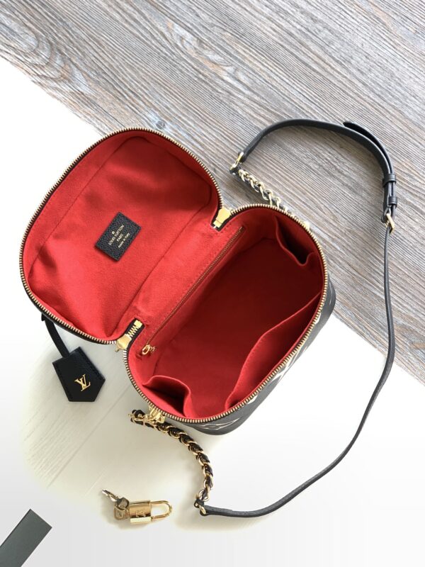 Louis Vuitton Giant Monogram Vanity Small Handbag - Black - Image 2