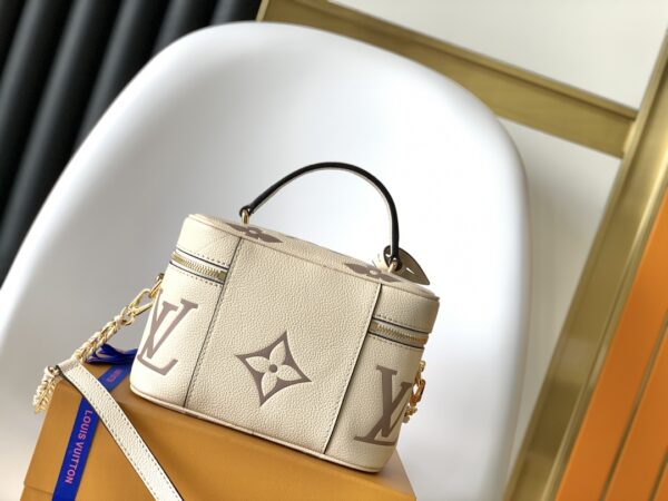 Louis Vuitton Giant Monogram Vanity Small Handbag - White - Image 4