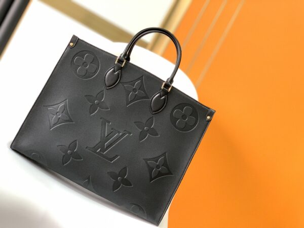 Louis Vuitton Onthego Large Handbag - Black - Image 4