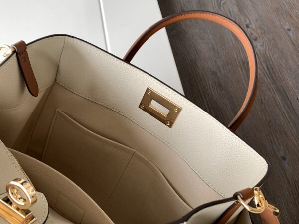 Louis Vuitton Medium On My Side Handbag - Cream - Image 2
