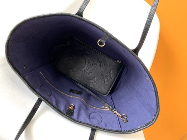 Louis Vuitton Neverfull Medium Shopping Bag – Black - Image 2