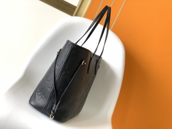 Louis Vuitton Neverfull Medium Shopping Bag – Black - Image 5