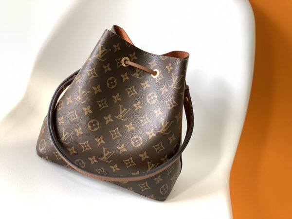 Louis Vuitton NéoNoé Bucket Bag – Brown - Image 4