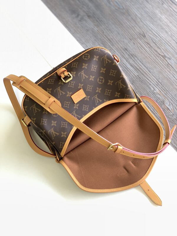 Louis Vuitton Monogram Saumur Medium Handbag - Image 2