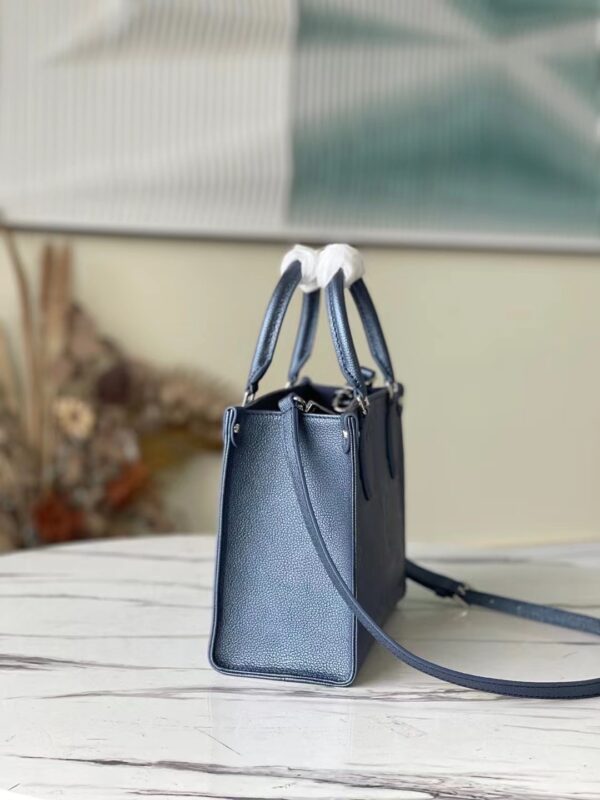 Louis Vuitton OnTheGo Small Handbag - Blue - Image 2