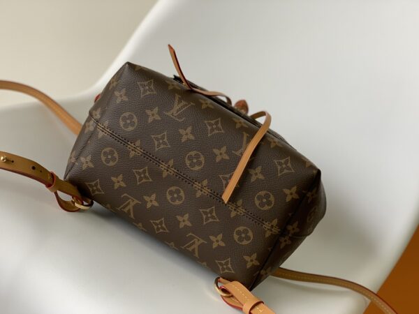 Louis Vuitton Montsouris Small Backpack - Brown - Image 3