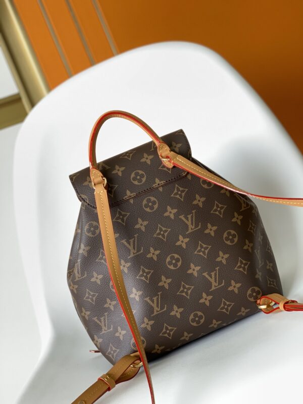 Louis Vuitton Montsouris Small Backpack - Brown - Image 4